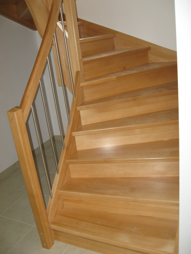 stopnice z inox palicami